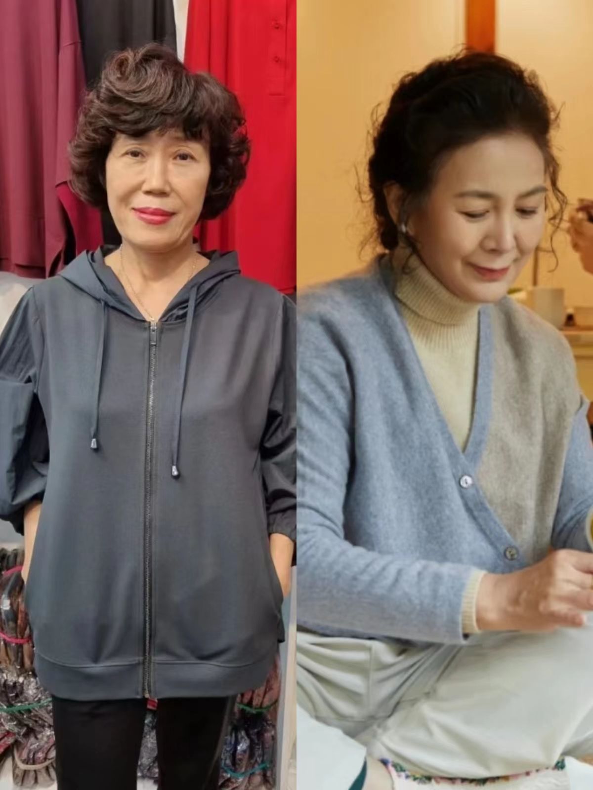 丸子头 等你老了：请务必放弃“大妈卷”，换个发型，打扮简约也不掩气质