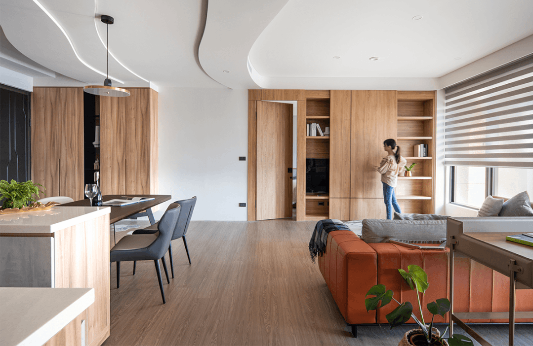 发现这户人家的装修,那叫一个高级有品,忍不住拍照给大伙瞅瞅