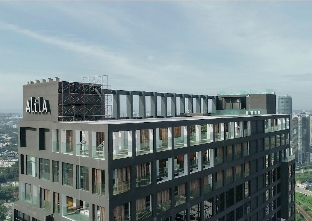 亿伽设计│酒店设计│吉隆坡Alila酒店:整齐的方格结构贯穿空间