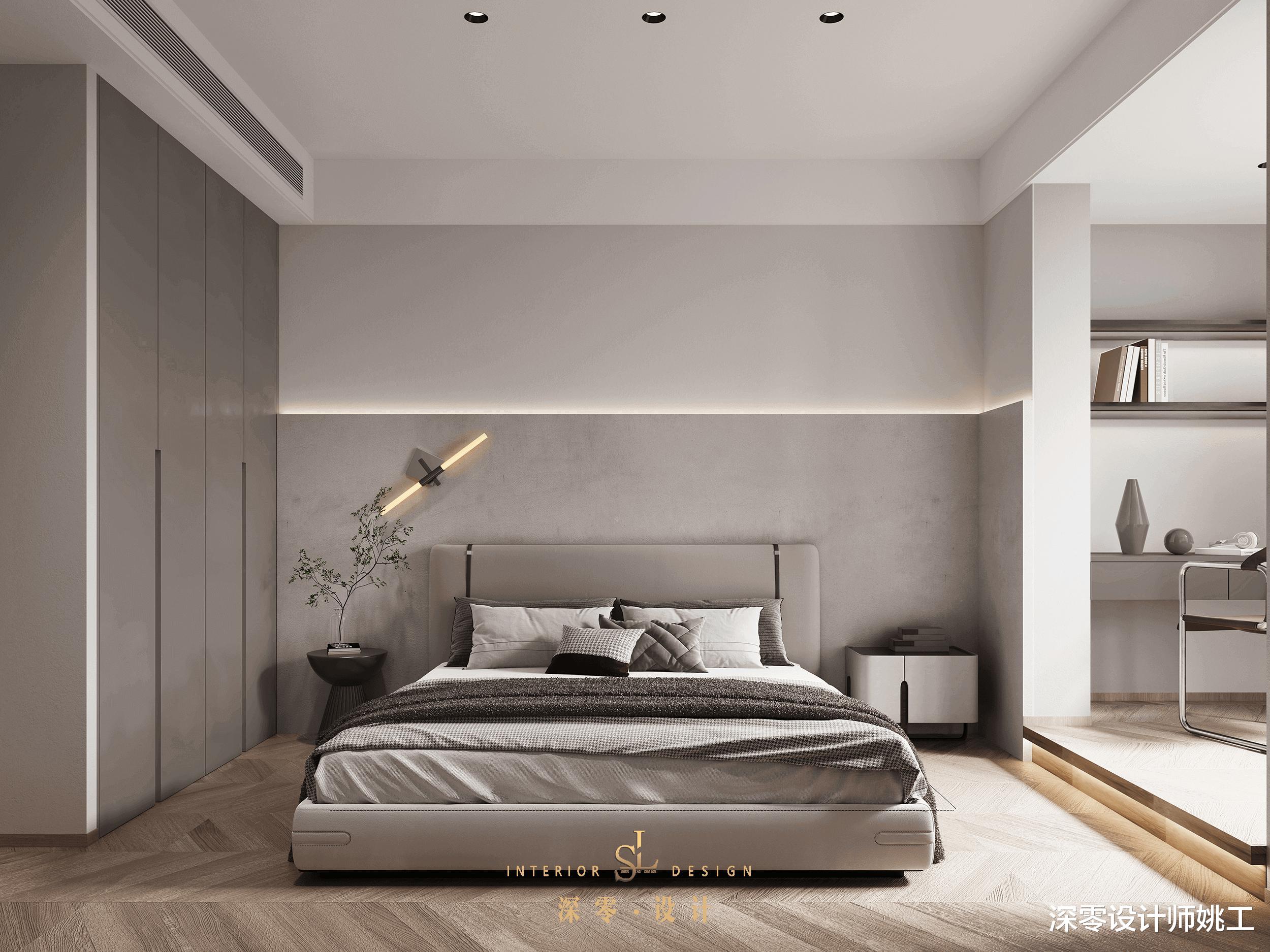 合肥-凯旋门180㎡色调鲜明,深色有质感,客餐厅阳台打通更宽敞