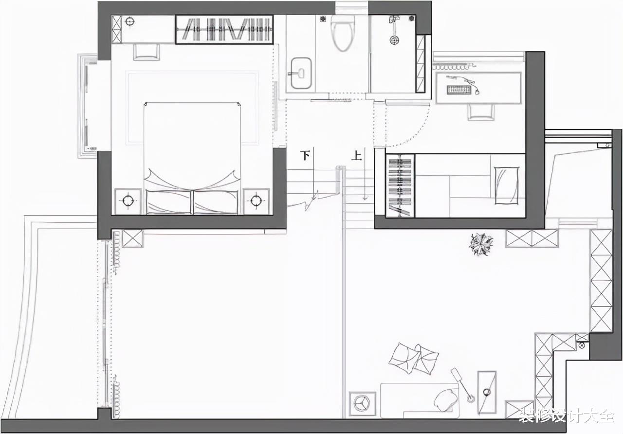 晒晒130平复式楼，进门就被挑高式客厅给迷住了，全屋优雅高级！