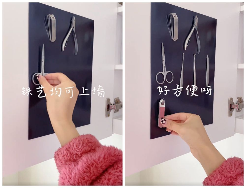 她“沉浸式”收纳3㎡卫生间，将各种杂物整齐归类，网友：太治愈