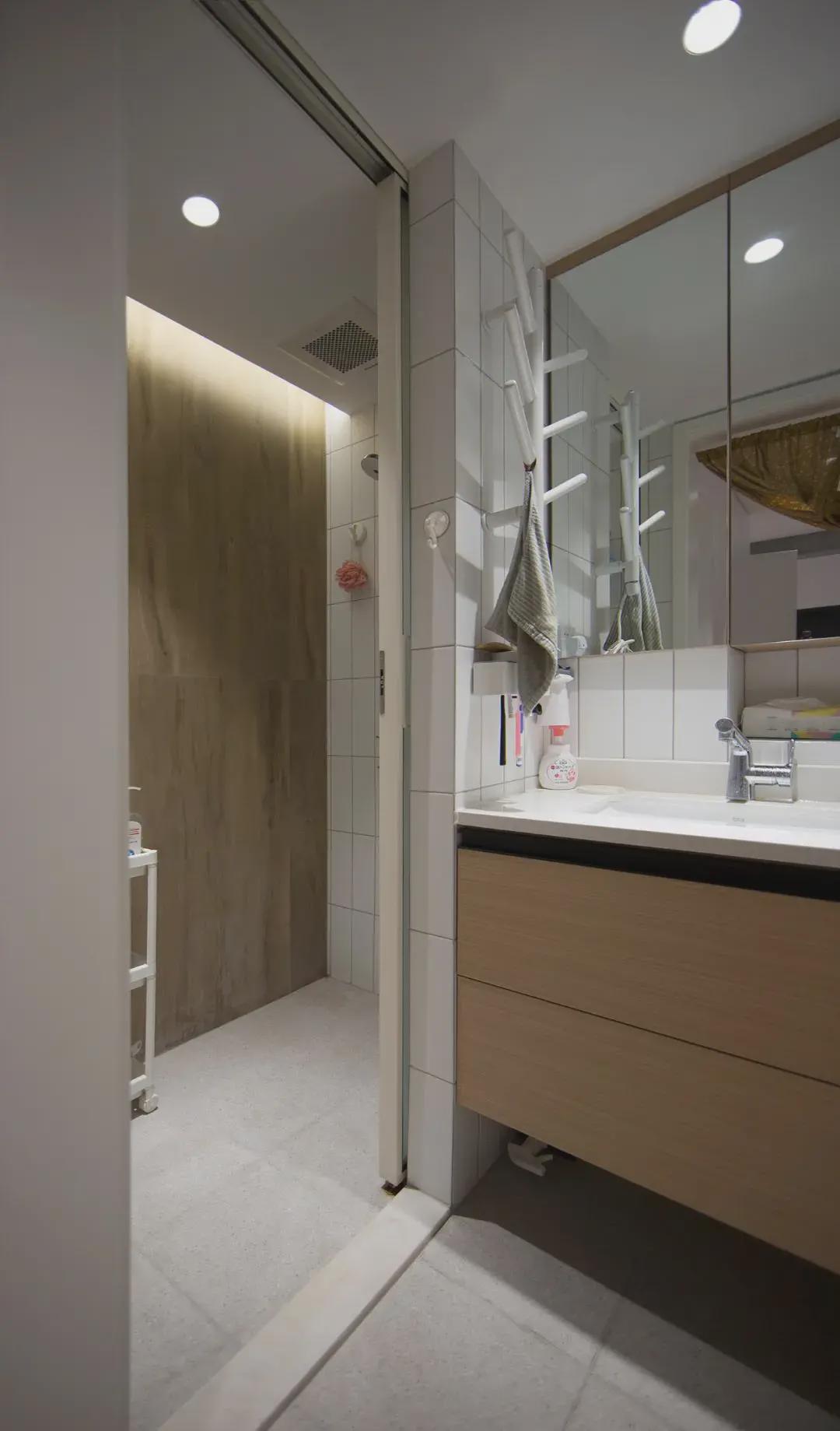 61㎡小两室简约日式装修,拆改后空间更显大,空间一点也不浪费