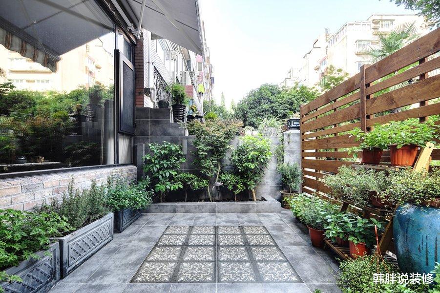 为了赠送的院子把新房买在一楼,打造成花园,把日子过成诗