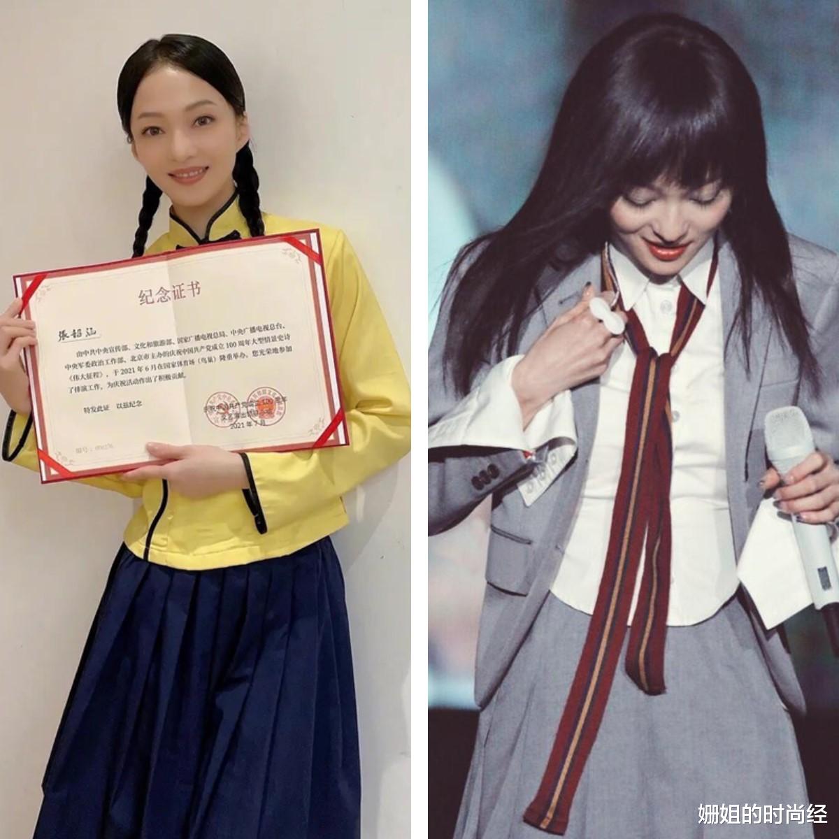 40岁还像学生的女星,这3位不得不服,不扮嫩不违和,满满少女感