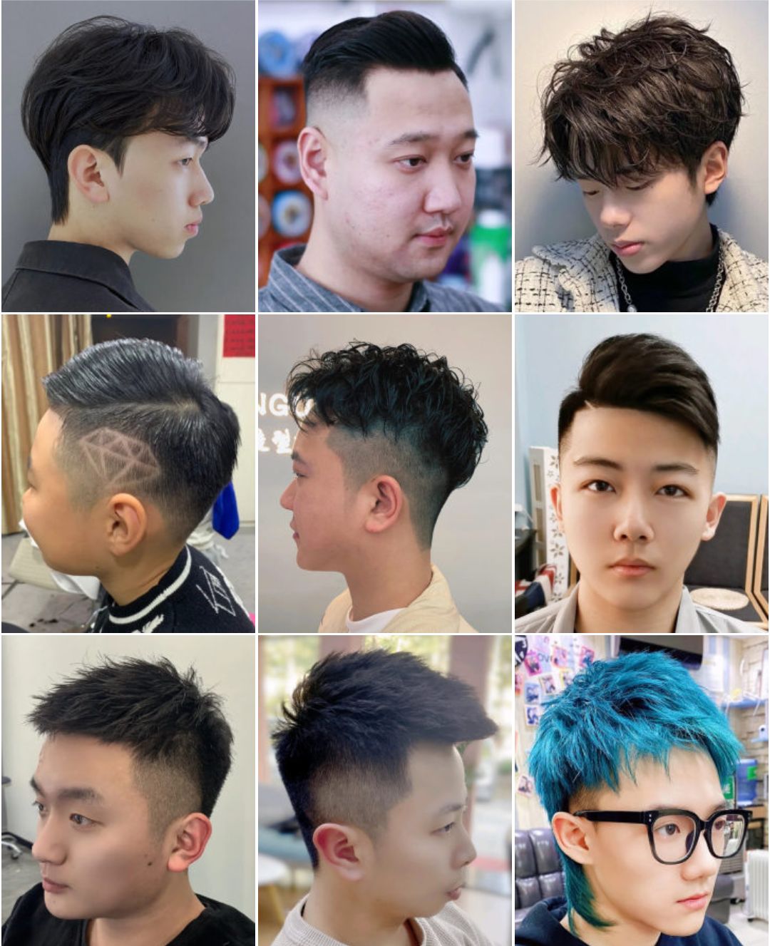 发型 40度上下的高温，是该换换发型了，精选流行男发100来款送给大家