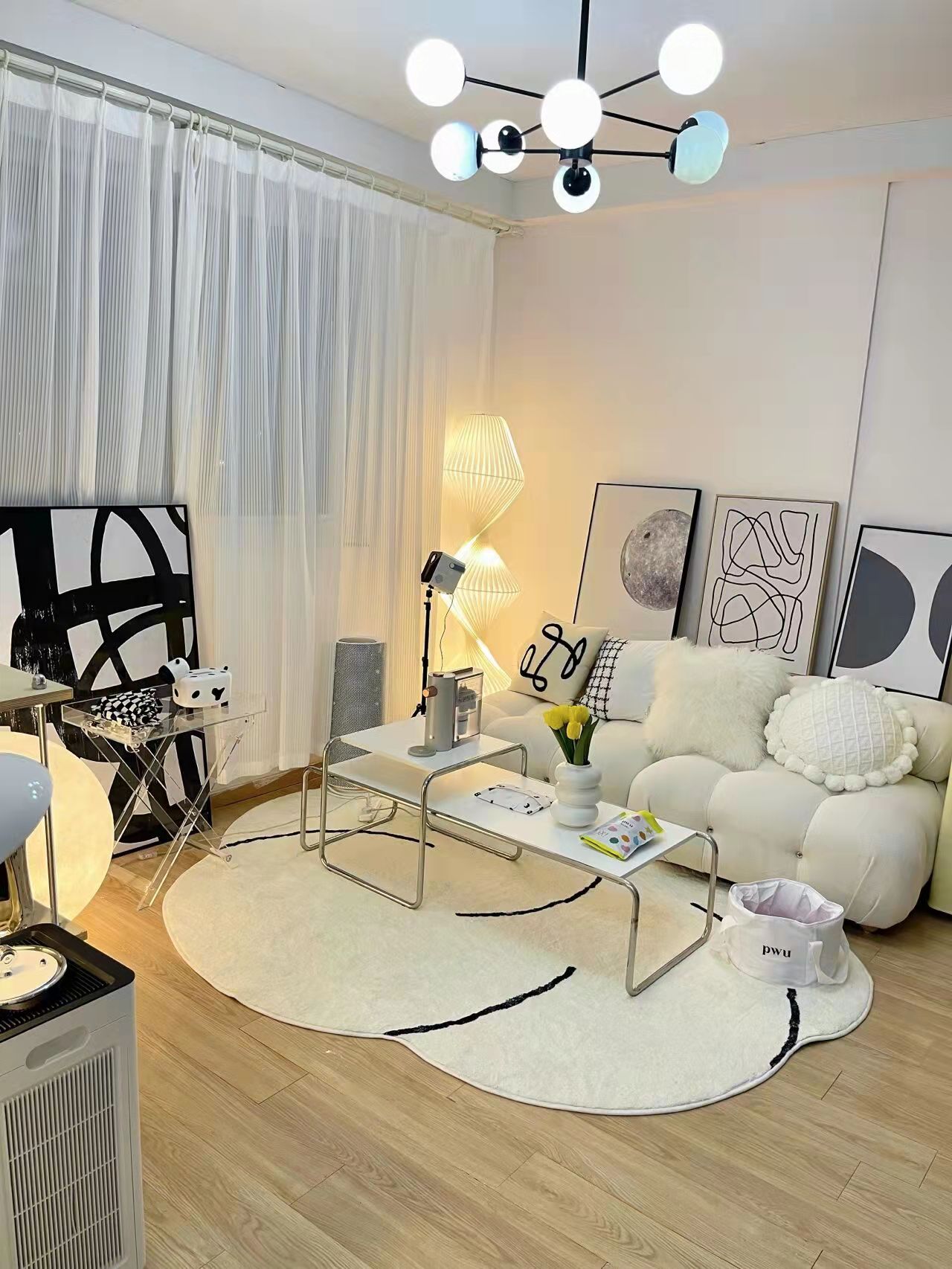 40平出租屋改造:仙气客厅,森系厨房,多种主题色卧室太绝了