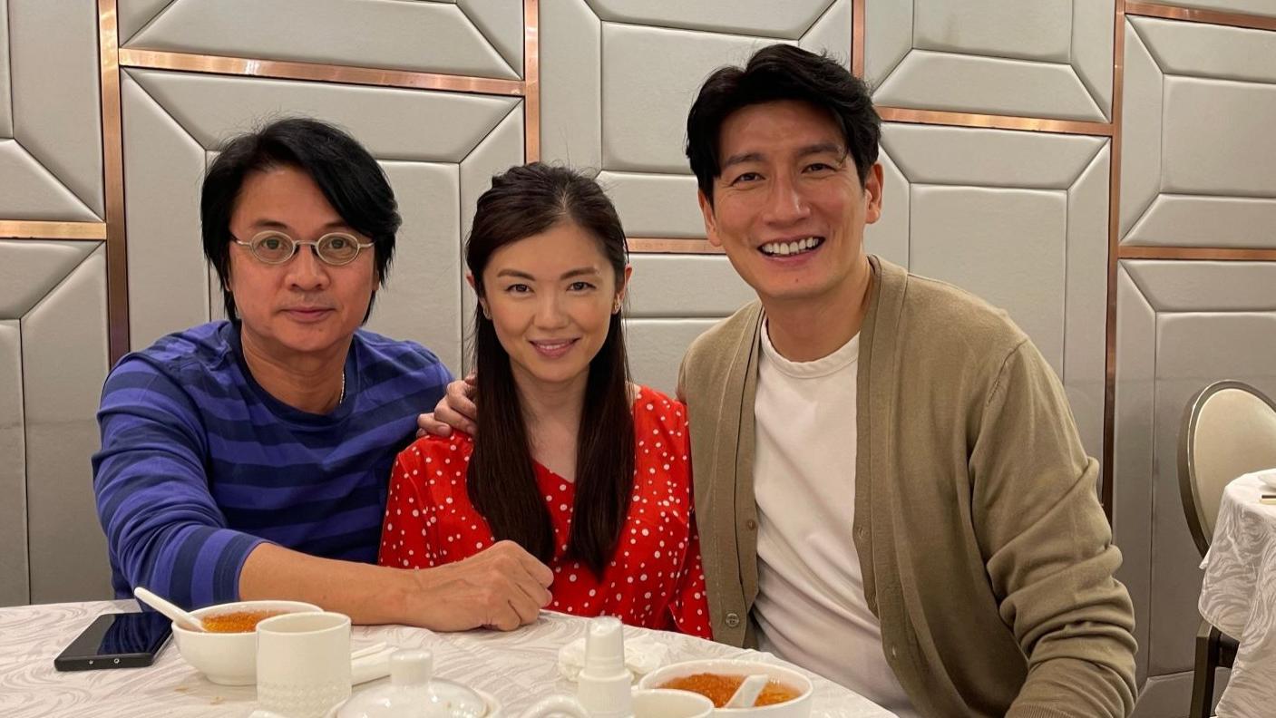 尹天照|袁文杰与亚视之友尹天照相约饭聚　老婆竟然最开心？