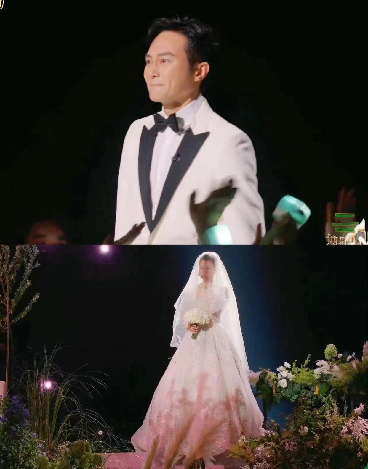 袁咏仪|看一遍哭一遍！张智霖袁咏仪披荆斩棘公费婚礼现场，靓靓感动手抖