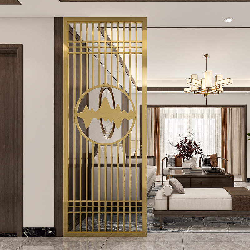 家装的风格搭配!精选隔断屏风