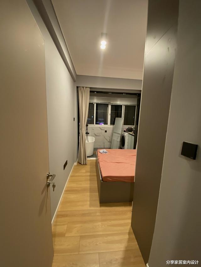 64平广州学区房，小而温馨实用，大胆把客厅阳台设计榻榻米很棒！