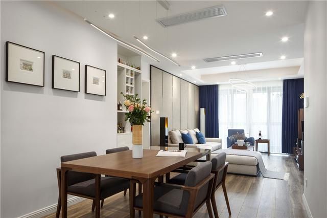 两房一厅怎么装修好看,晒晒90㎡现代台式的家,朋友看完一脸妒忌