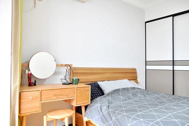 58㎡简约小二房,房子虽小、功能齐全,巧妙设计很自然