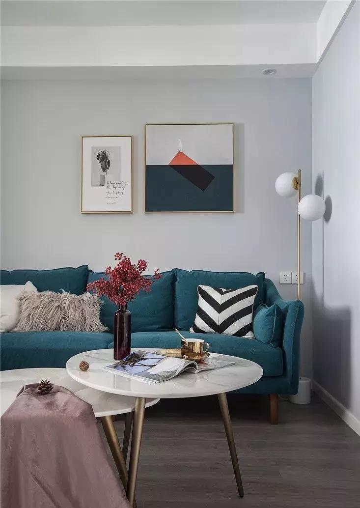 92㎡北欧小三居完工，餐厅直接设在厨房，温馨接地气！