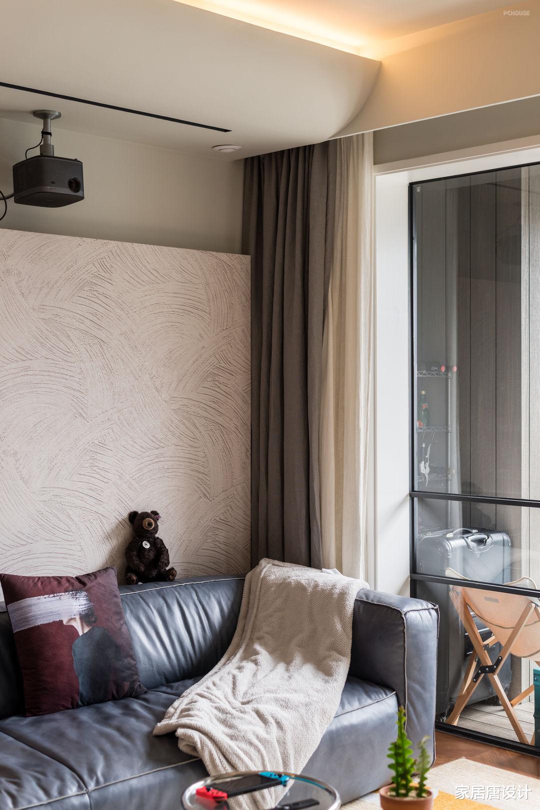 紧凑小三居，也能放肆享乐！