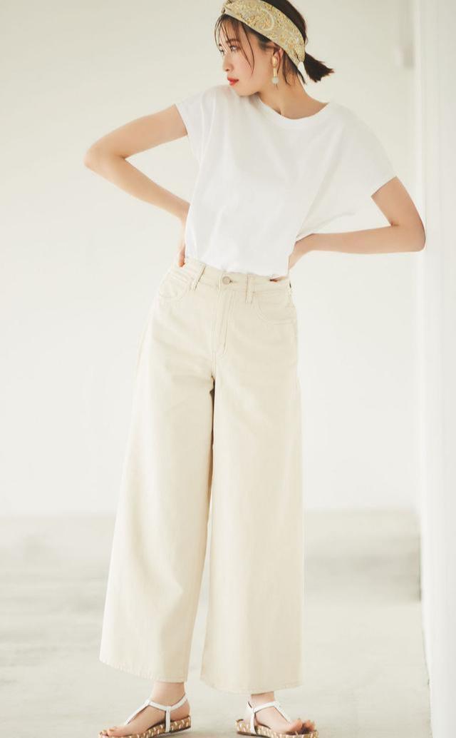 夏季女性穿阔腿裤，记得这些原则，让你的穿着更有型