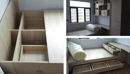 40公分的榻榻米,抬到一米高,结果出奇好用!