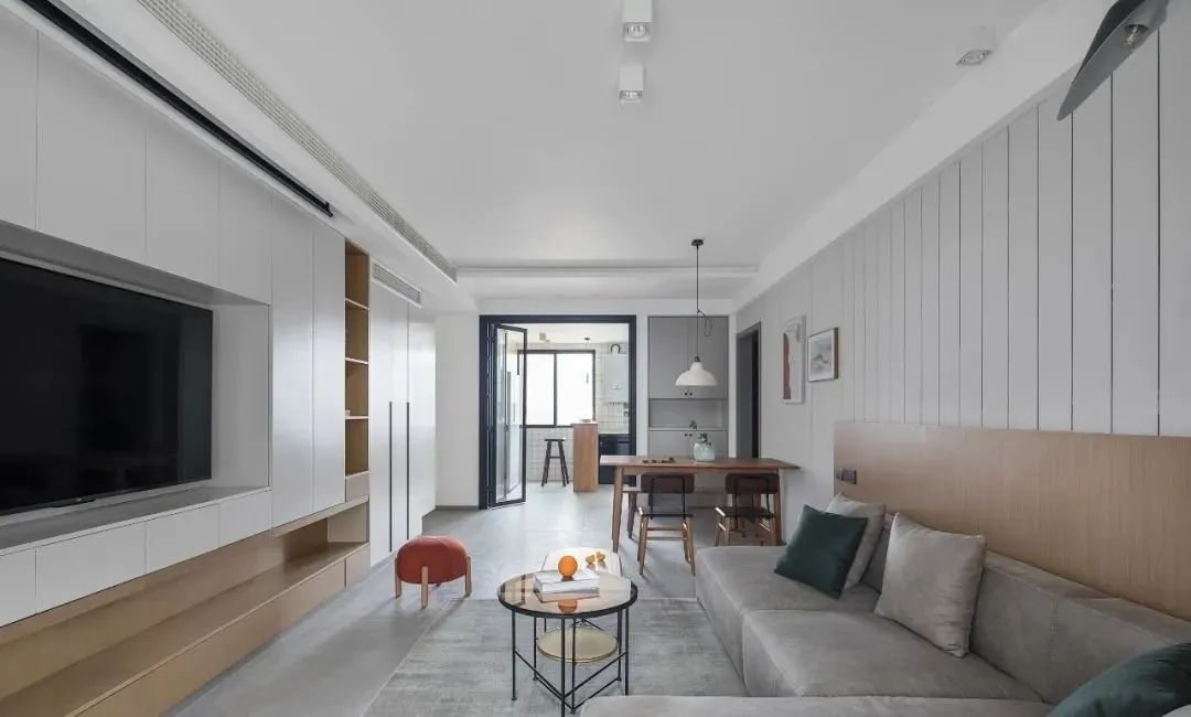 90后夫妻刚完工的108㎡婚房装修，邻居直夸有眼光！