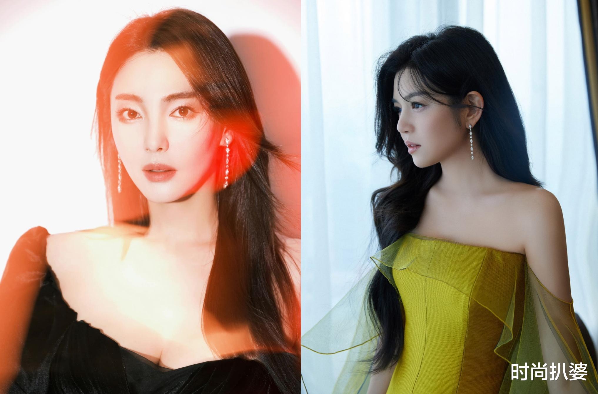 倪妮|美女都爱白裙！刘亦菲婚纱裙配15万耳环，倪妮mini裙被鞋子扣分？