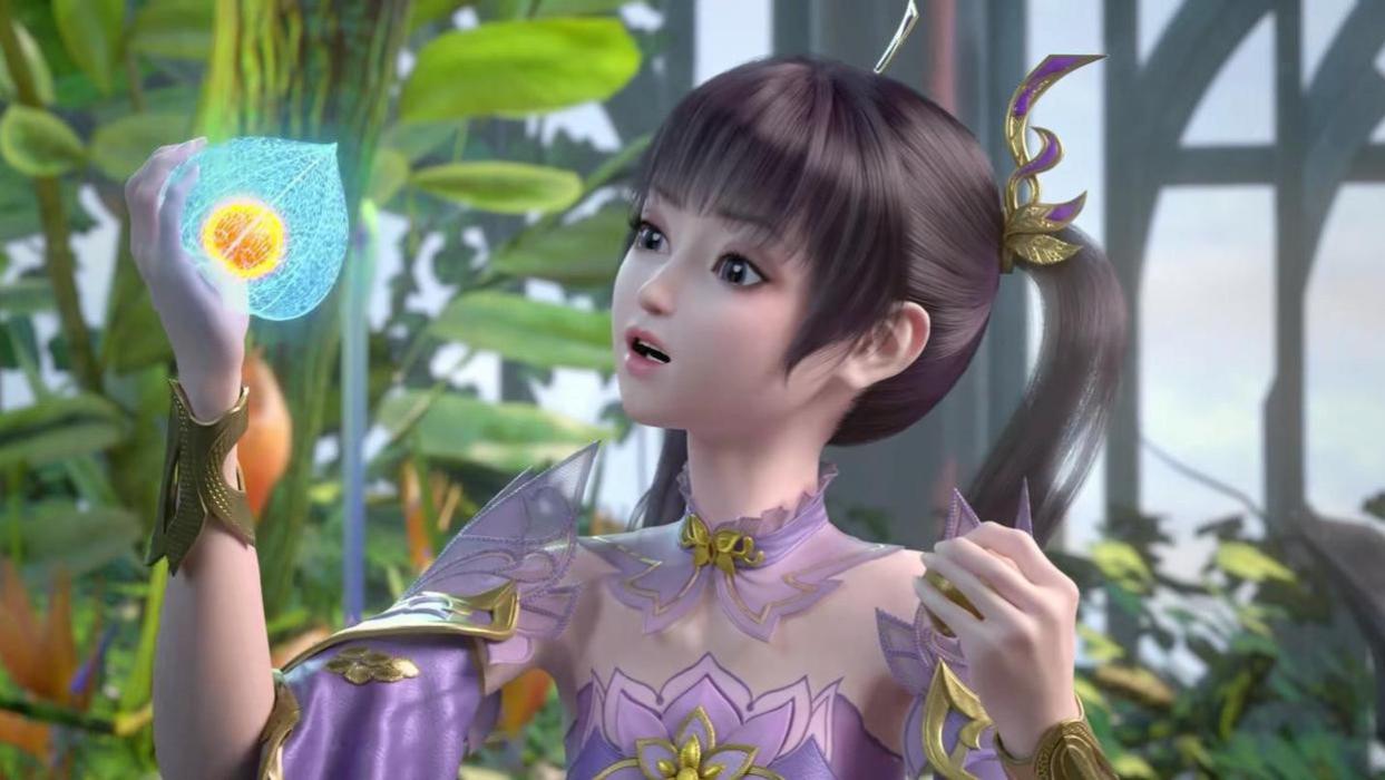 祝绪丹|斗破：紫妍登场侧脸颜值很高，萧薰儿颜值升级终于有好看的角度了