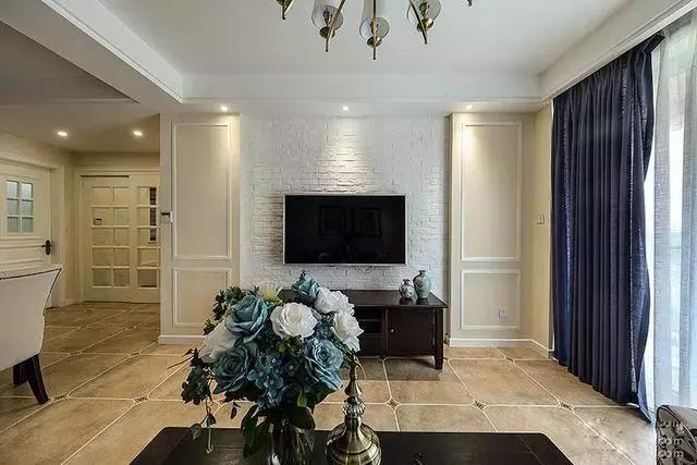 95平米的新房,美式混搭风格设计,花了35万朋友都说值了很好看