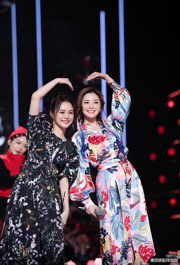 李宇春|芒果年货节：李宇春超A造型配红唇，鞠婧祎似童话公主