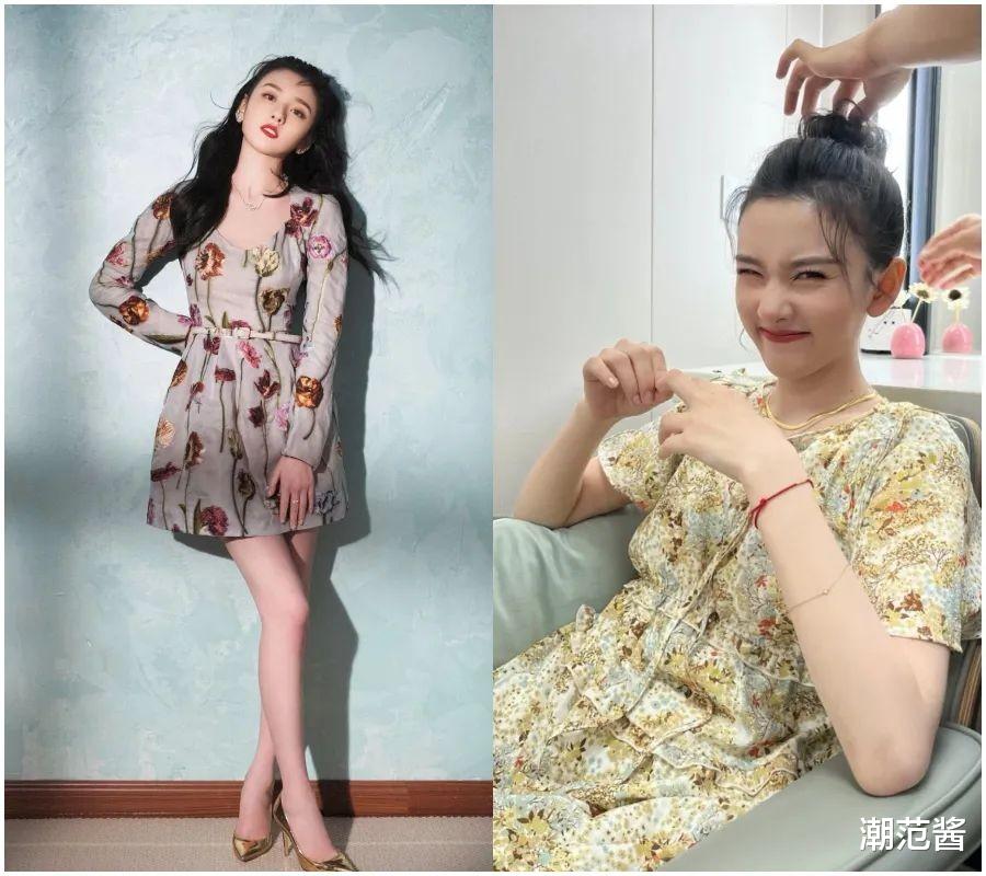 宋祖儿太会穿了，穿娃娃裙配马丁靴，这两身都很美，好舒服