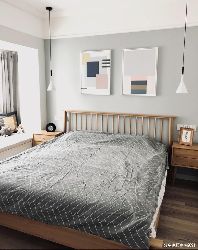 82平小三房,装修北欧风格温馨又漂亮,待家里都不想出门了!