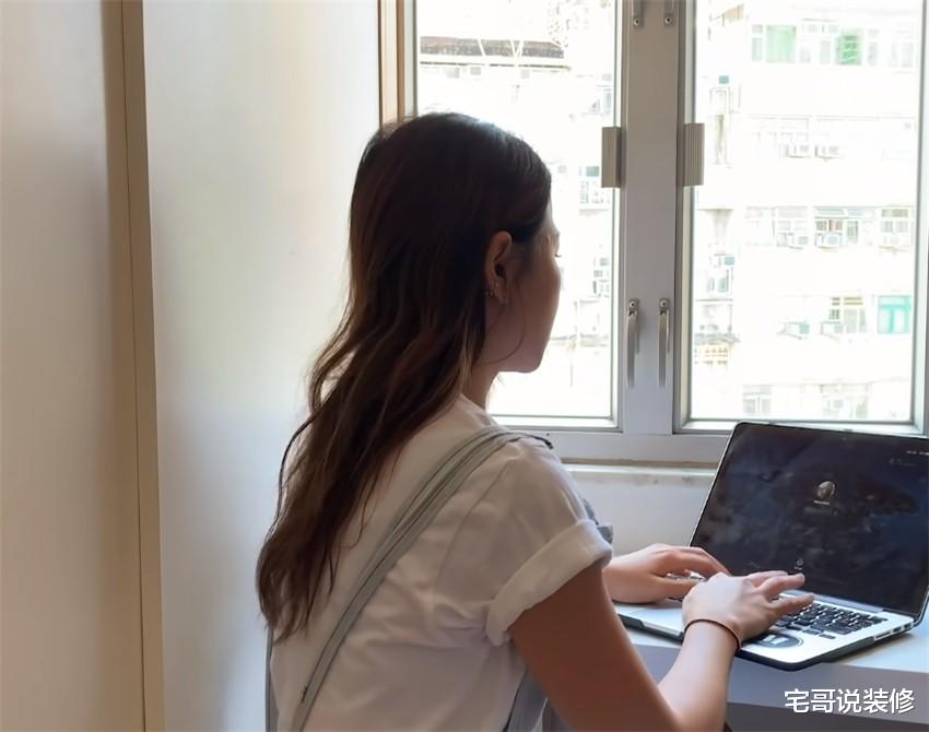 香港90后姑娘买下32㎡“老破小”,“穷装”翻新,网友:真是服了