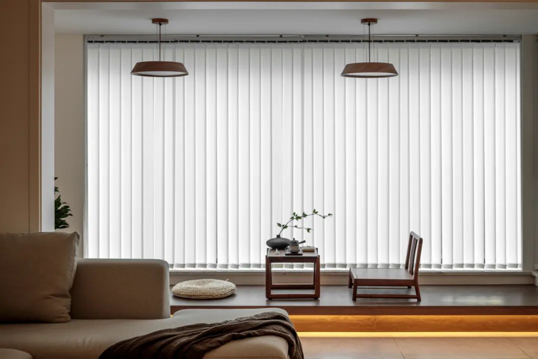 172㎡中禅意气韵,胡桃木的厚重感与纹理感,让生活回归居所!