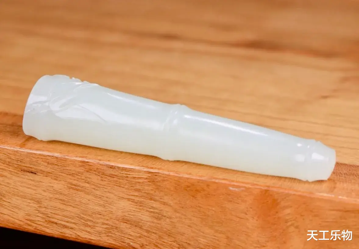 |最接近羊脂的老熟料！和田玉“荔枝肉”！