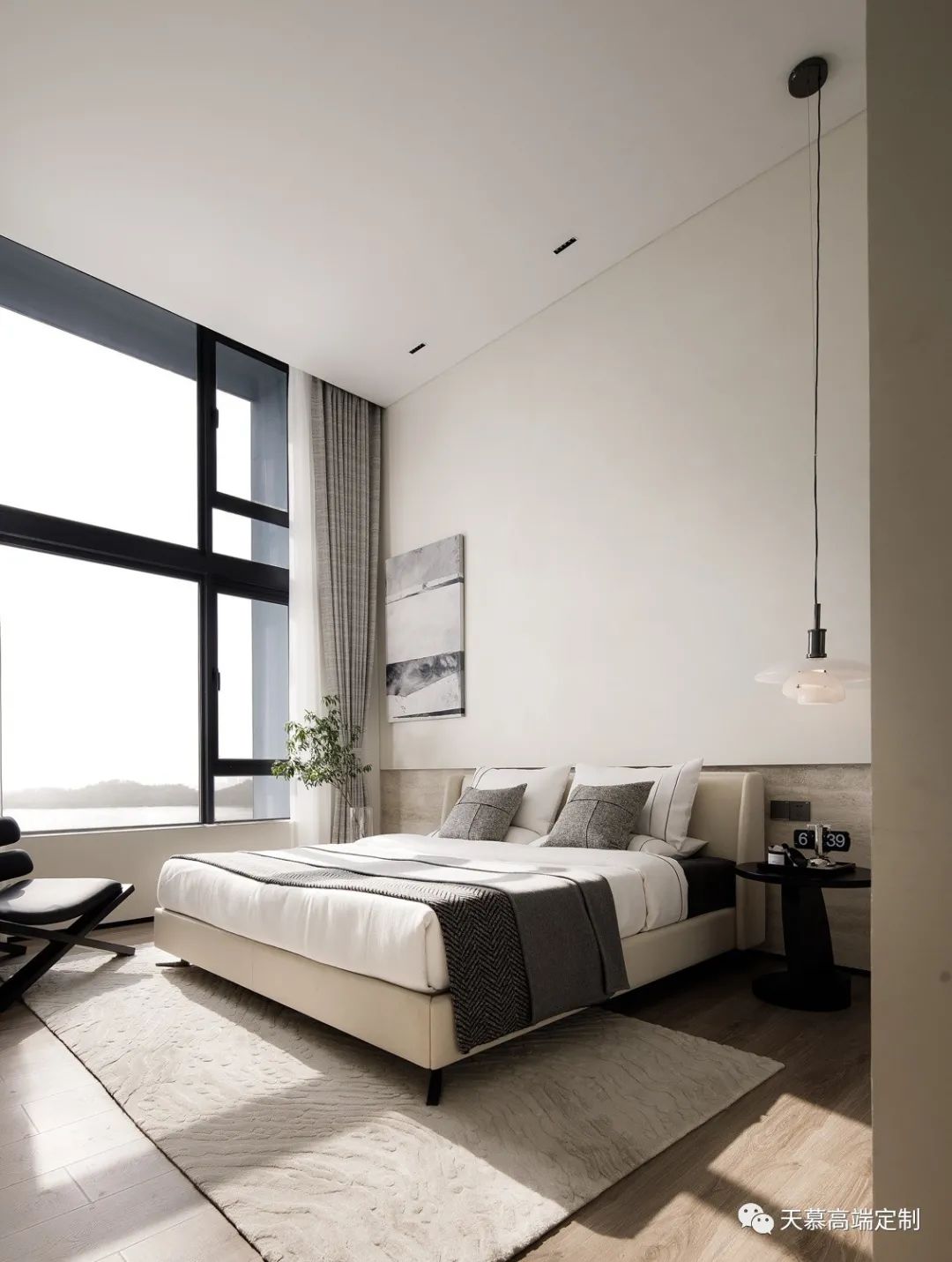 透过极简的独特设计,领略海湾独特的山海风光