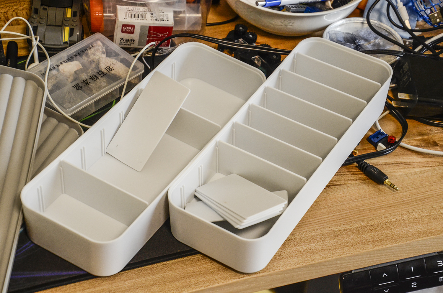 杂物巧收纳,桌面更整洁:ORICO数据线收纳盒