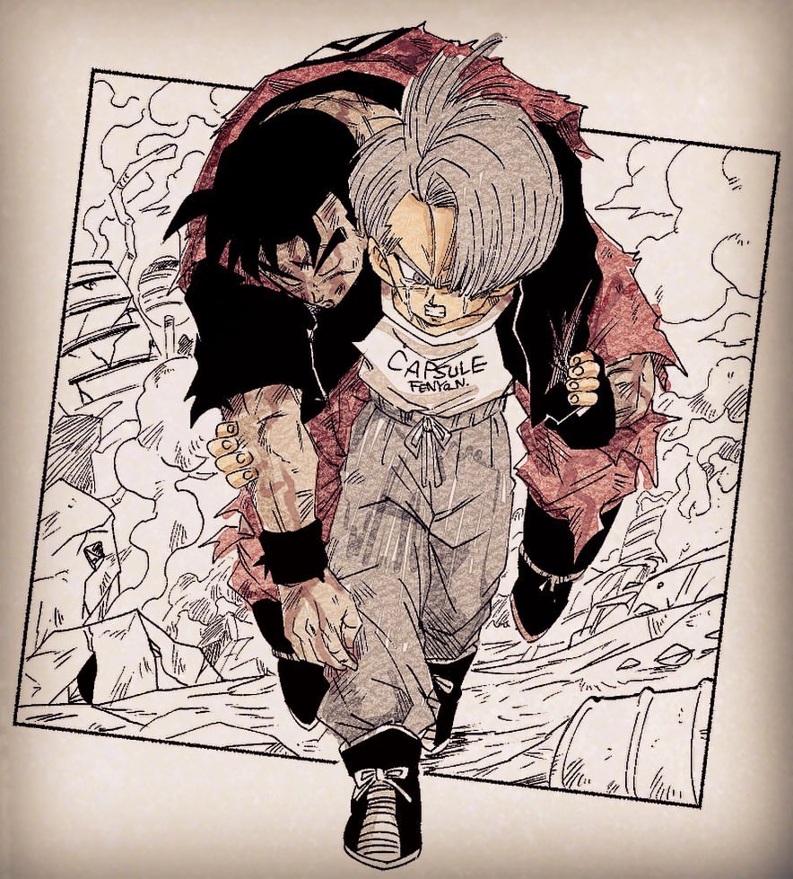 特兰克斯|用8张图重现了特兰克斯的未来时空，鸟山明都得感谢我