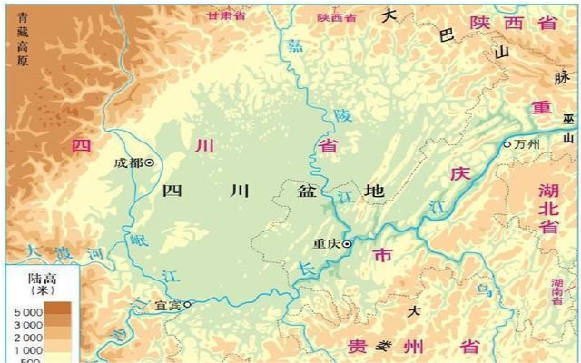 |四川盆地在持续降雨的作用下，有没有可能变成一个大湖？