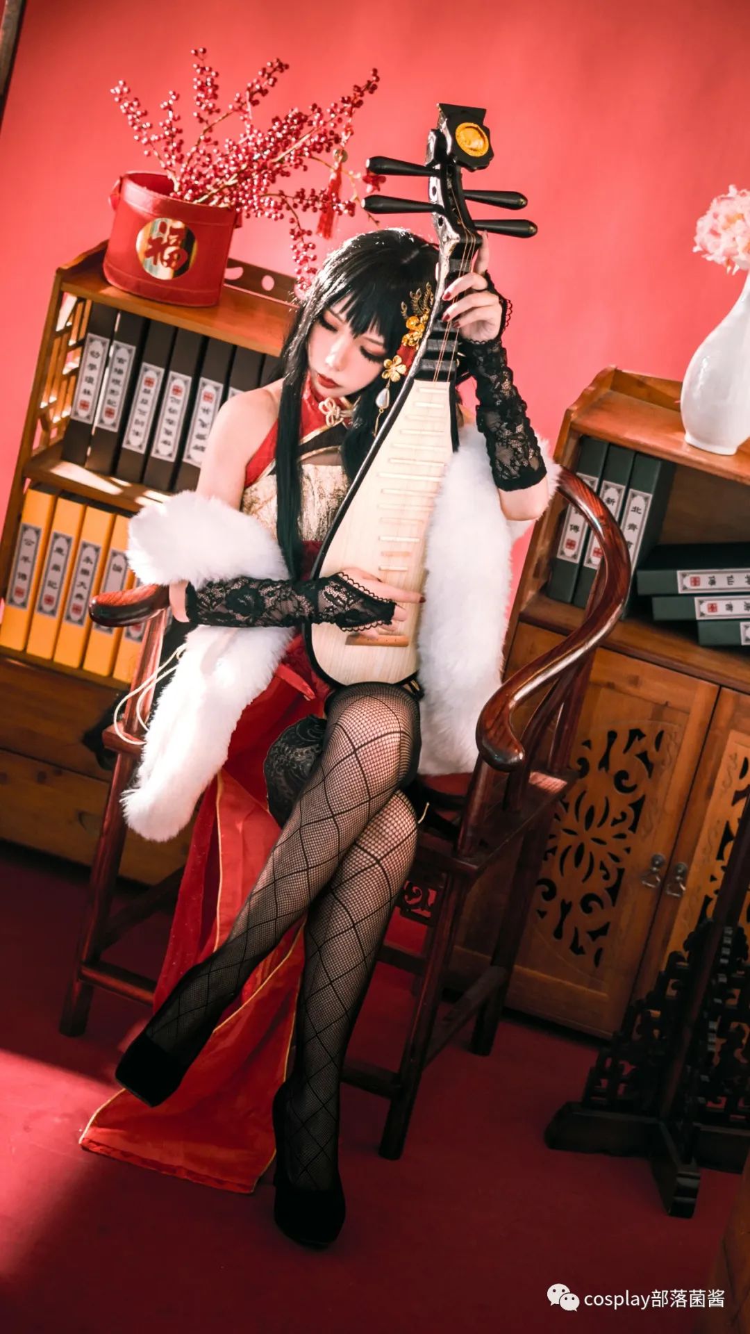 碧蓝航线|cos：碧蓝航线大凤-凤鸣春晓cos正片@菲菲尼丝