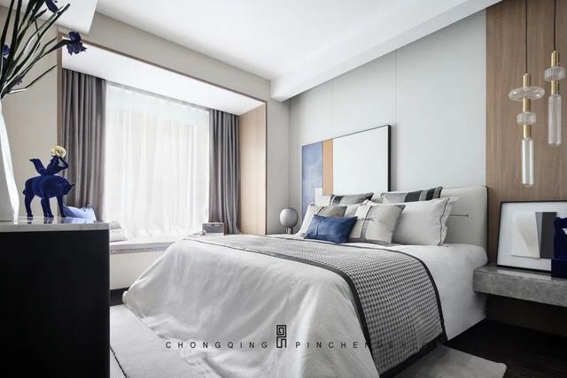 115㎡现代,简约舒适的空间,稳重端庄的家具,舒服又高级