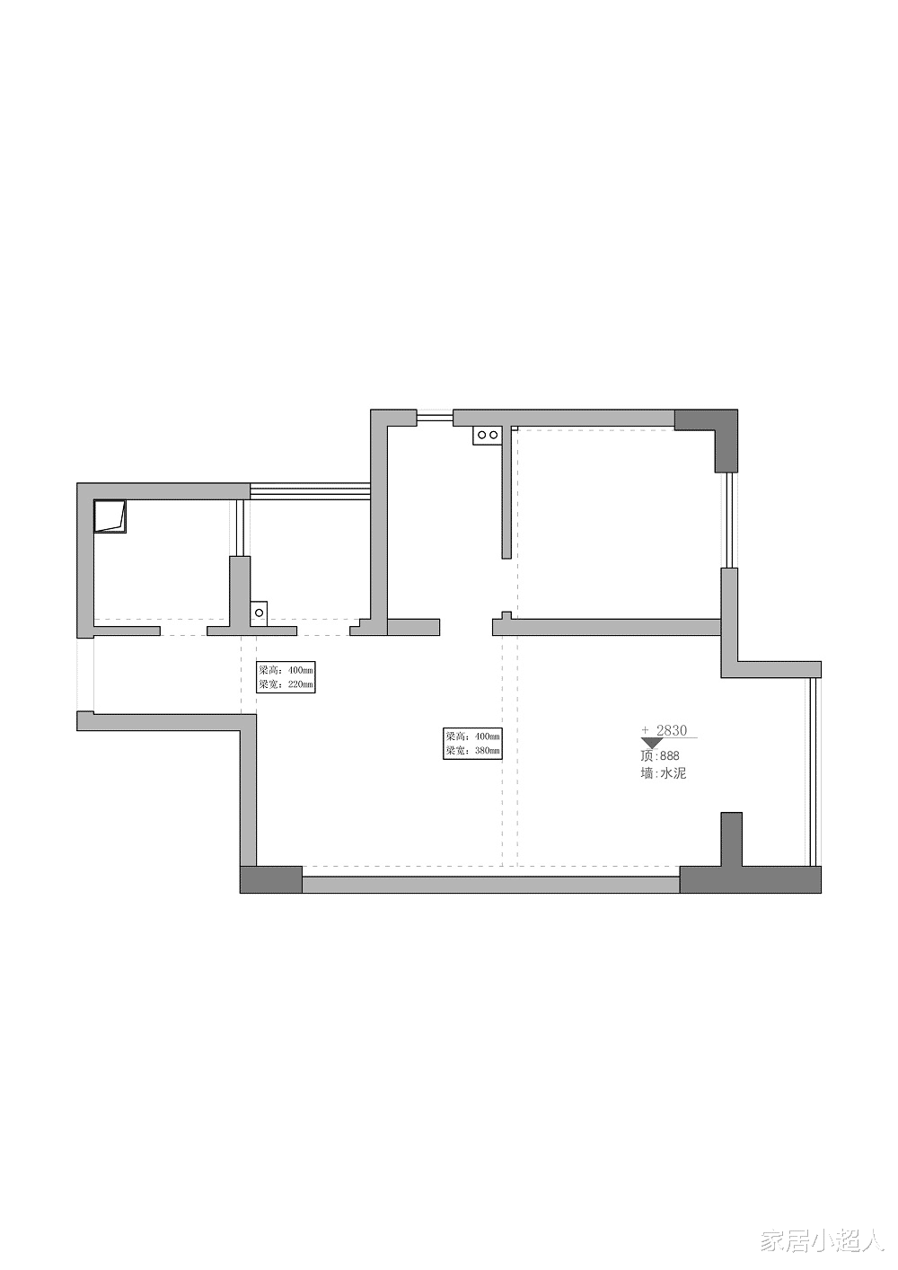 12万爆改78平方米老房,家里还有超大阳台,三代人都能尽情享受