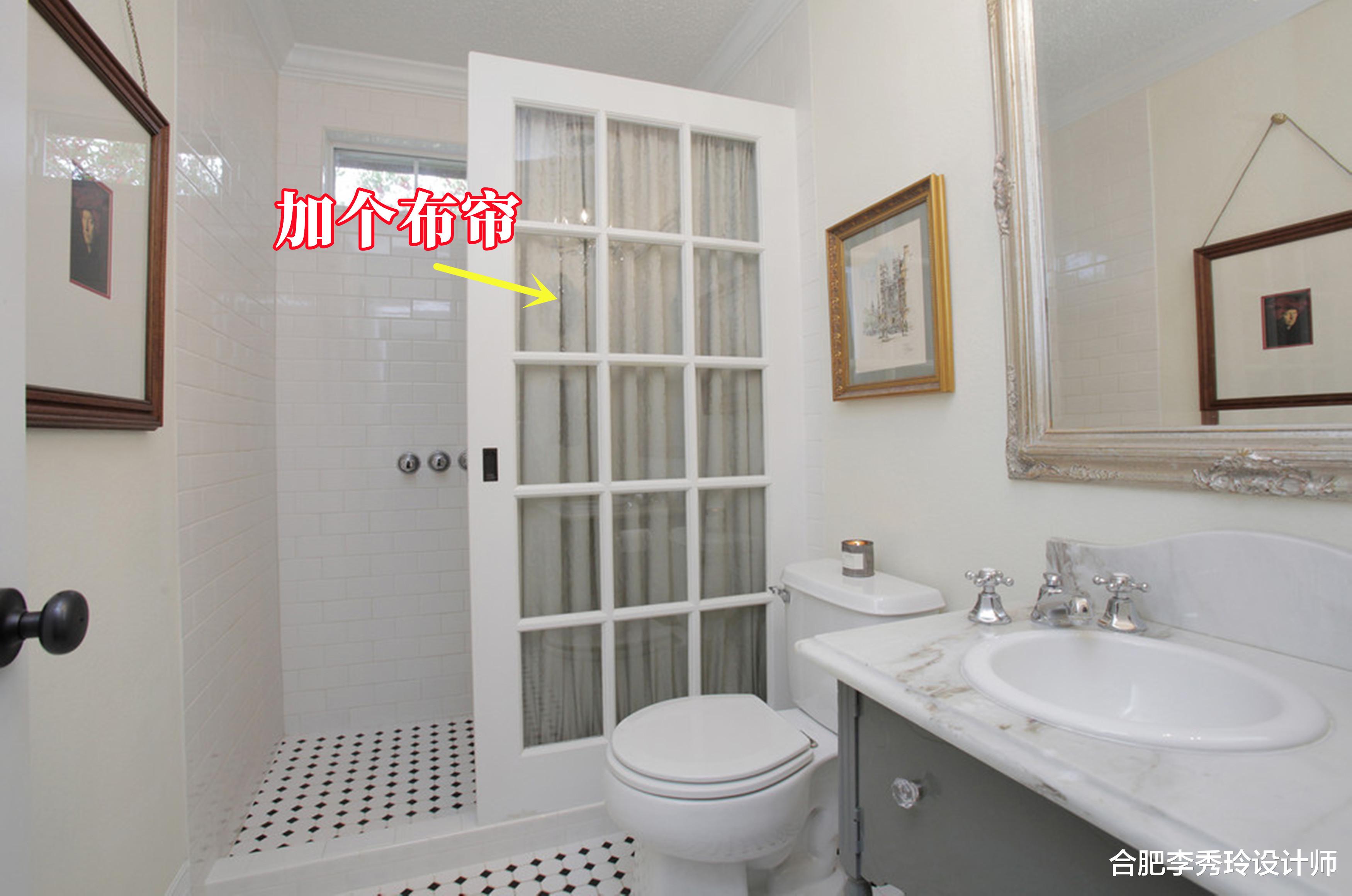 这个方法谁想的?旧木门拆下来,装在卫生间当淋浴隔断,能用多久