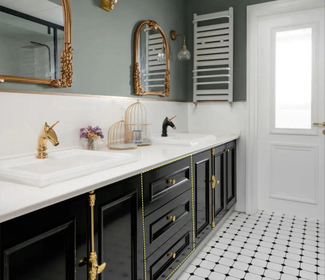 还是我不够聪明,早点装个组合洗漱柜,卫生间再小,收纳也能翻倍