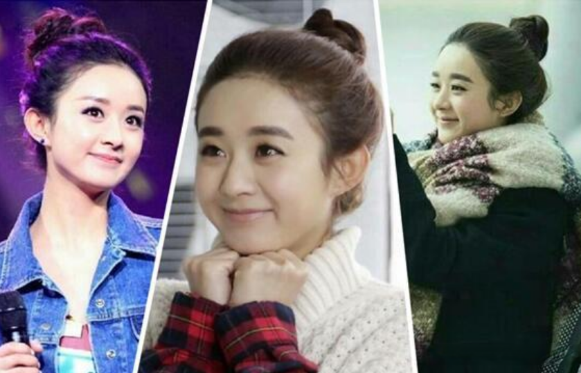 丸子头 不是高颅顶，别留丸子头！把刘亦菲和王鸥放在一起，差别看出来了吗