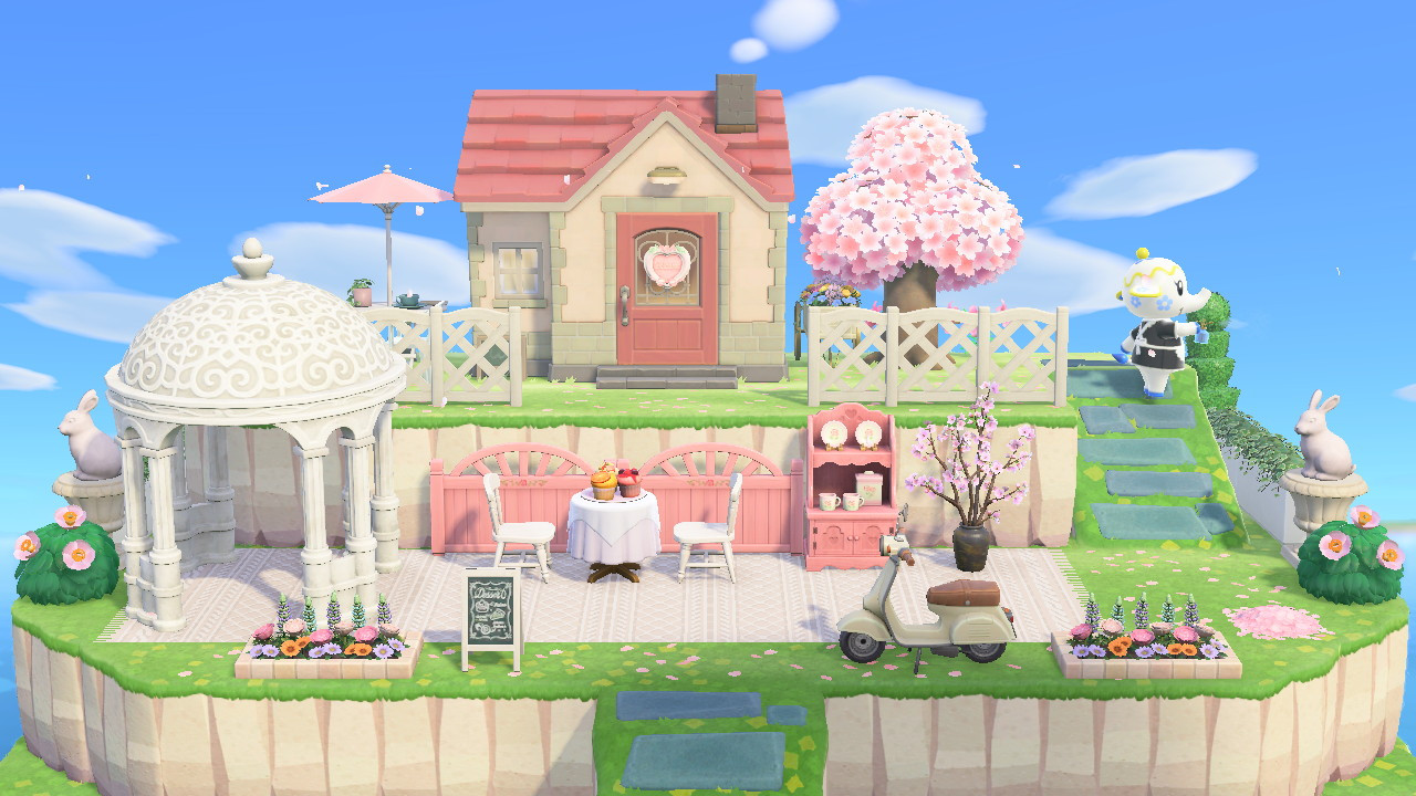 动森dlc装修｜茉莉 - 想开茶会