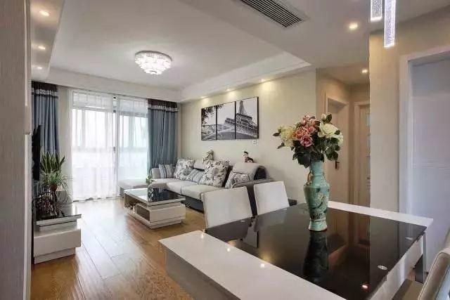 新房装修好计划通风两个月，结果两天就搬进去了，这效果太美了