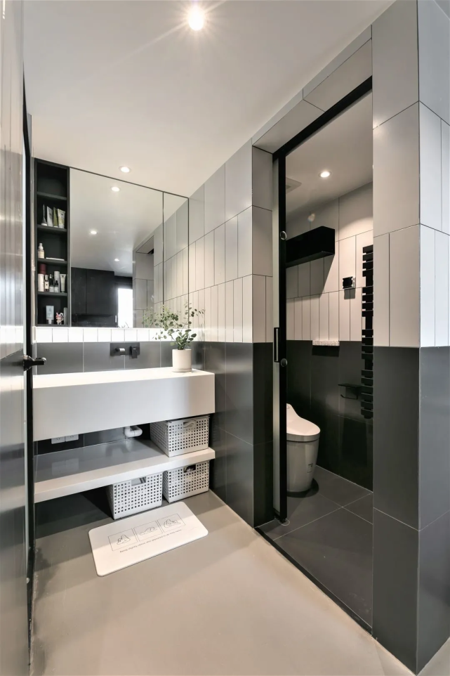 客厅化设计,不铺地板不铺砖,100㎡的家反而更时尚大气