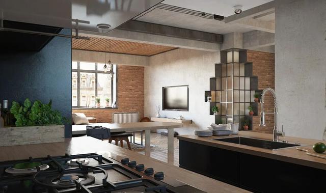 粗犷又文艺!工业风装修指南!