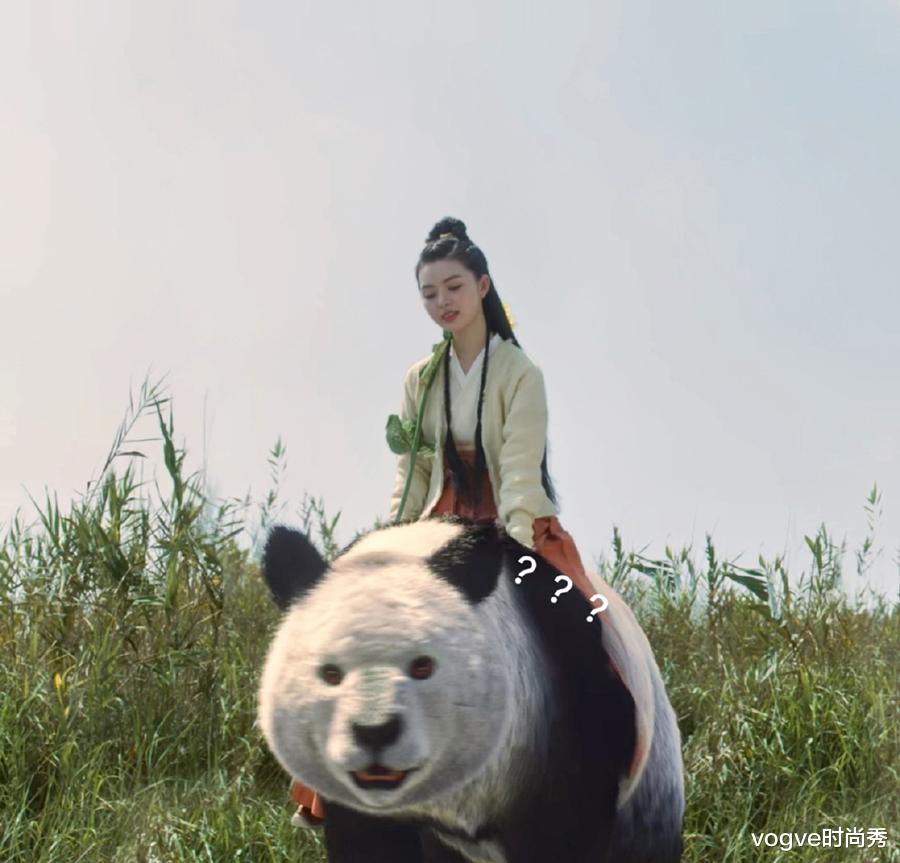 舒羞|雪中悍刀行幕后：呵呵姑娘的熊猫是“摇摇车”，金甲和舒羞牵手