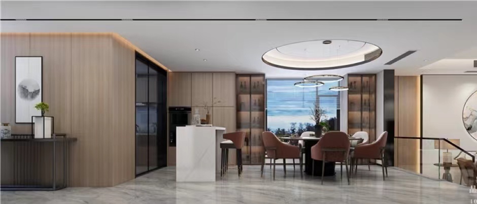 别墅装修 | 新中式风格480平米别墅装饰