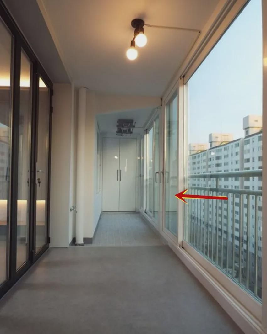 封阳台不一定要装防盗网,会太压抑,试试在阳台护栏装推拉门