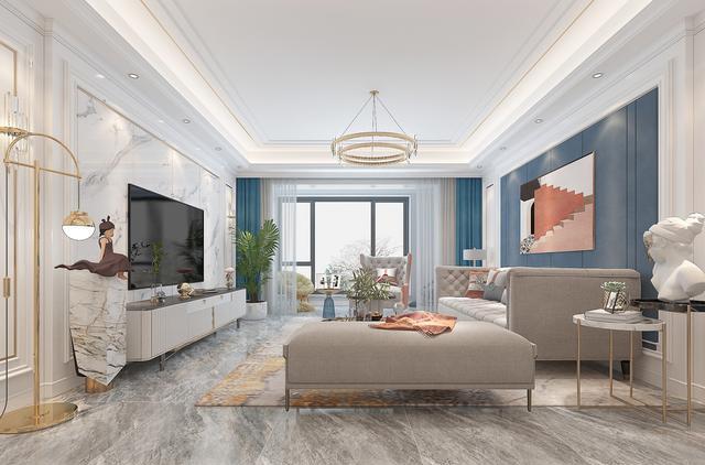 看了这套162的大平层后,感觉高级和奢华并没那么重要,而是清爽