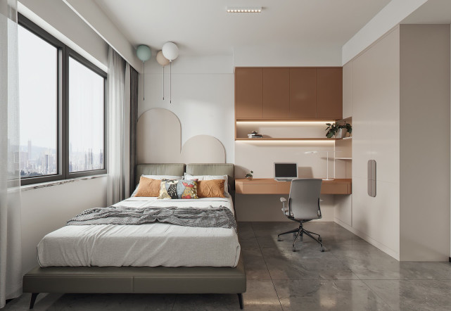 125㎡现代风,写意舒适的小资情调